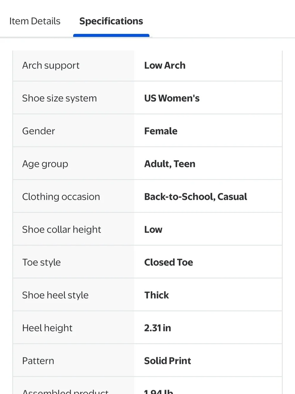 Avia lightweight athletic